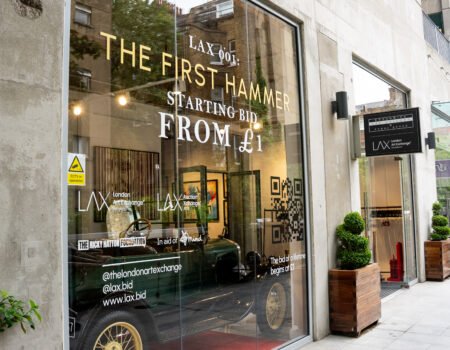 London gallery district representing the city’s art, auction and luxury market network